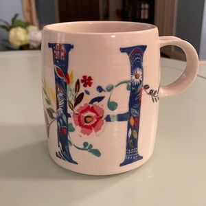 Anthropologie H mug